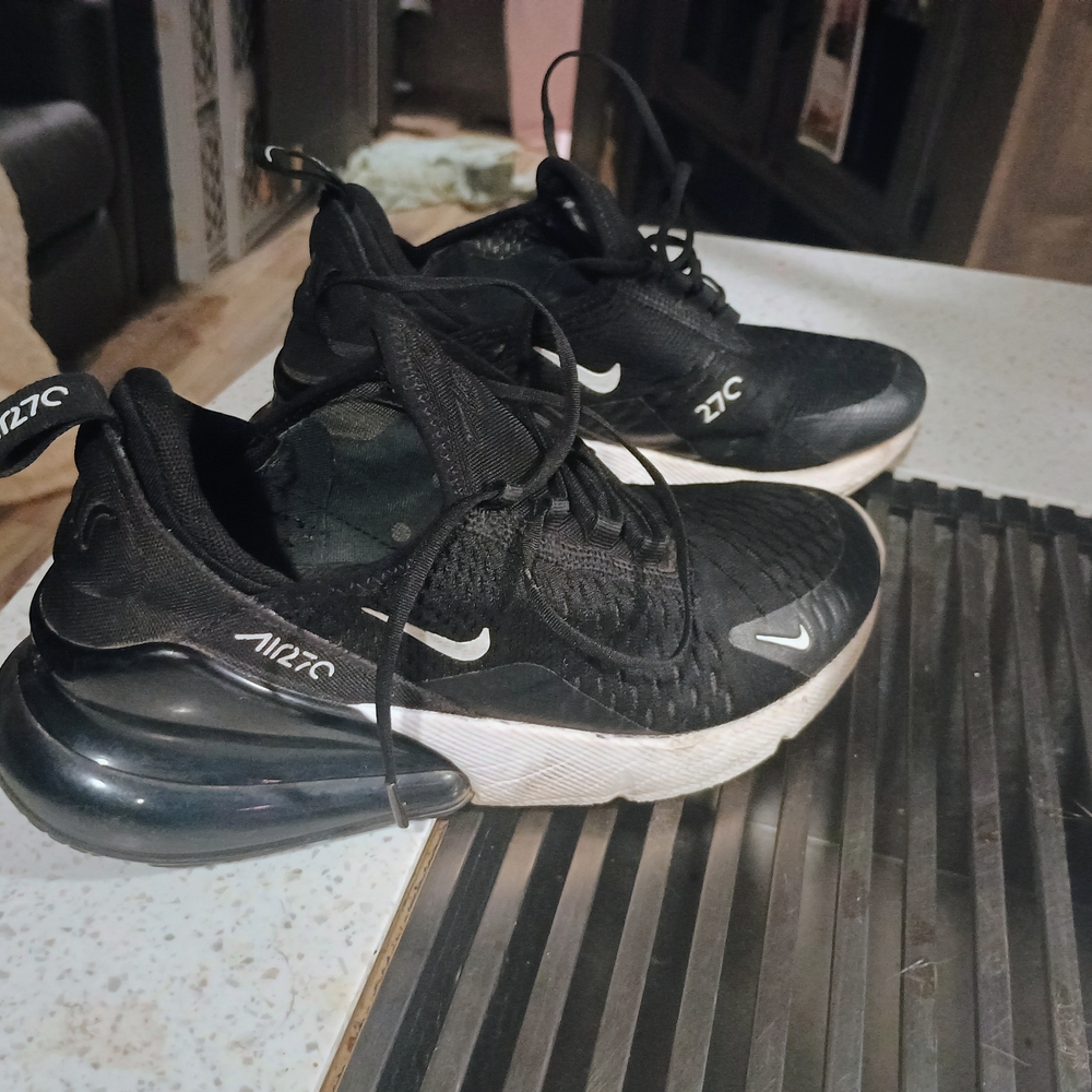 Nike Air Max 270 Black and White Sneakers